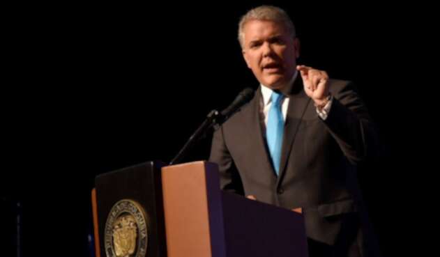 Presidente de Colombia, Iván Duque.