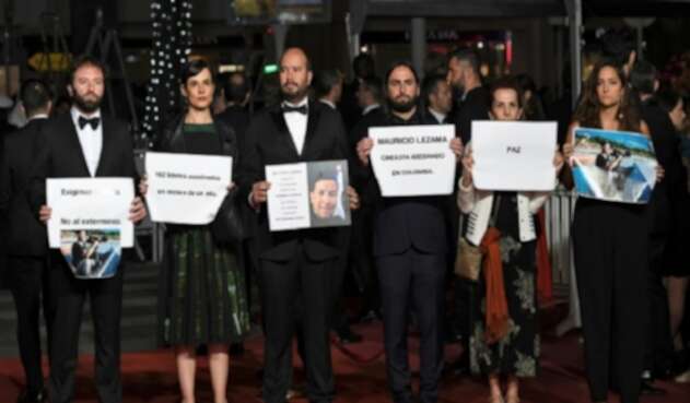 Protestas en Cannes