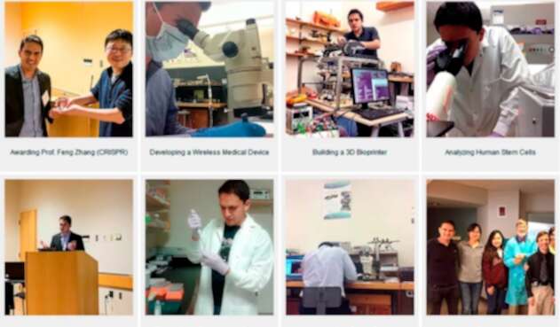 Sebastián Palacios, ingeniero electrónico colombiano, en MIT