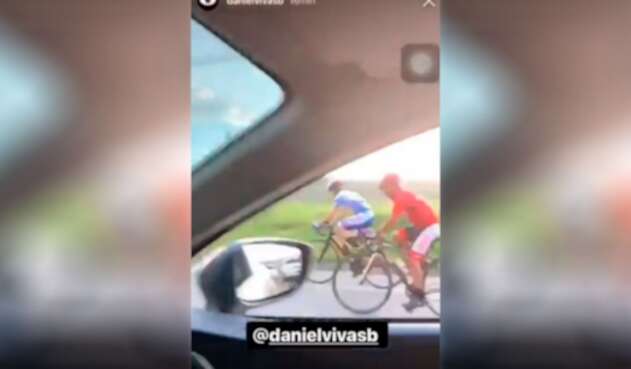 Video donde insultan a ciclistas Video donde insultan a ciclistas