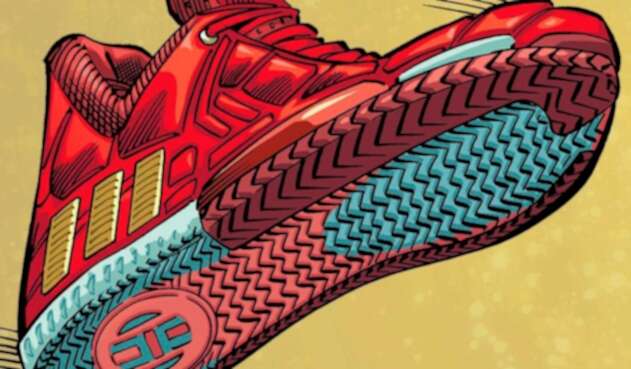 Tenis que diseñó Addidas en honor a Iron Man