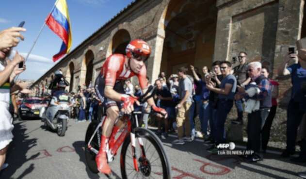 Tom Dumoulin en el Giro de Italia 2019 Tom Dumoulin en el Giro de Italia 2019