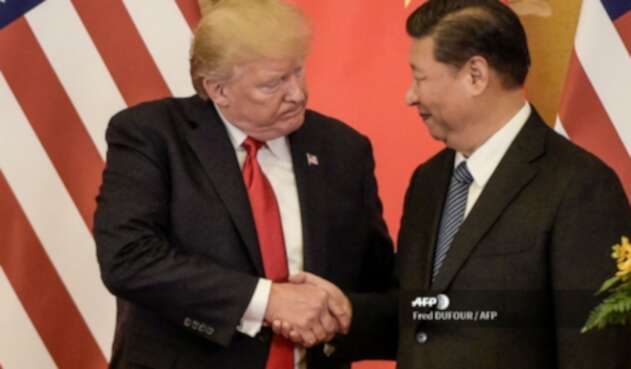 Donald Trump y Xi Jinping Donald Trump y Xi Jinping