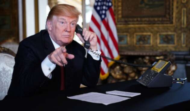 Donald Trump, presidente de Estados Unidos, en la Casa Blanca