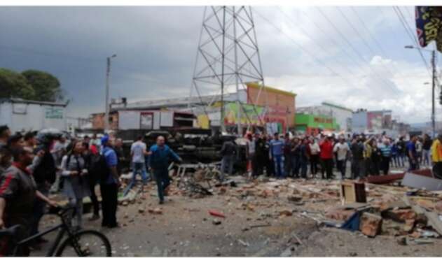 Explosión en la Avenida Rojas