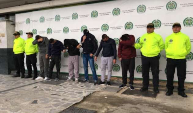 Desarticulan banda delincuencial en Bogotá