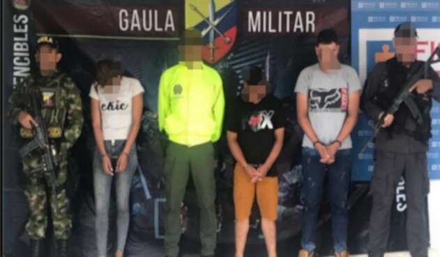 Presuntos responsables del homicidio de un médico en El Bagre, Antioquia