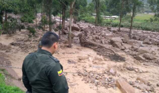 Avalancha en La Argentina, Huila