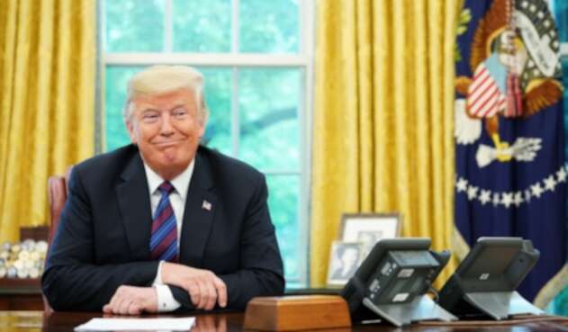 Donald Trump en la Casa Blanca