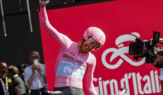 Richard Carapaz, líder del Giro de Italia Richard Carapaz, líder del Giro de Italia