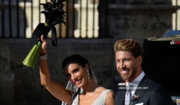 Sergio Ramos se casó con Pilar Rubio en Sevilla