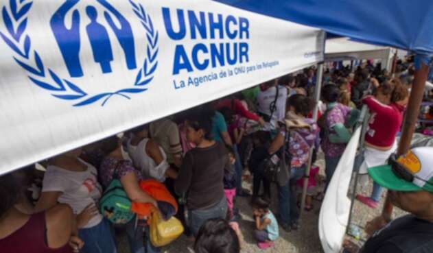 Image result for acnur venezolanos en colombia