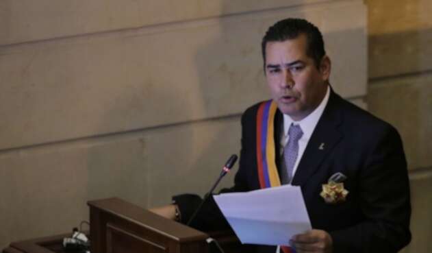 El representante Alejandro Carlos Chacón
