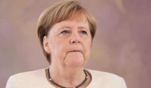 Ángela Merkel, canciller alemana, en Berlín