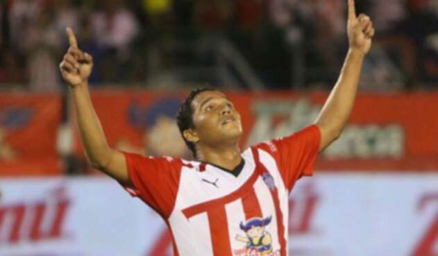 Carlos Bacca cuando jugó en Junior Carlos Bacca cuando jugó en Junior
