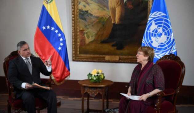 Bachelet se reunió con altos funcionarios en su segundo día en Venezuela Bachelet se reunió con altos funcionarios en su segundo día en Venezuela