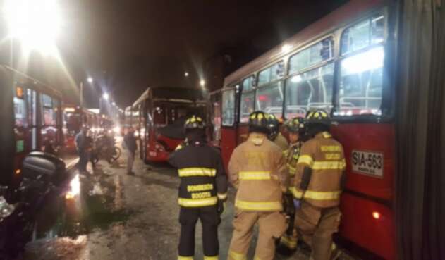 Más de 20 lesionados dejó el accidente