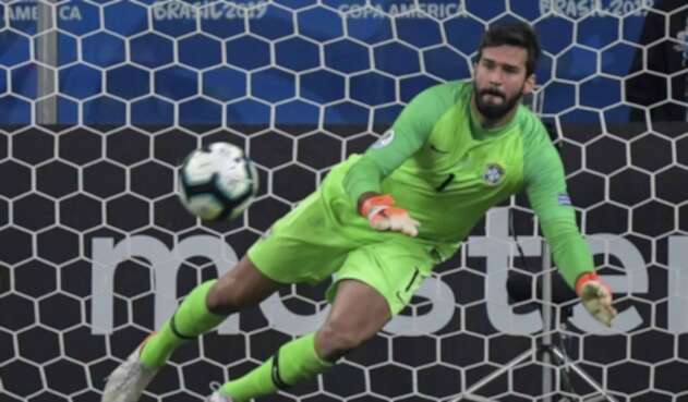 Alisson, portero de Brasil Alisson, portero de Brasil