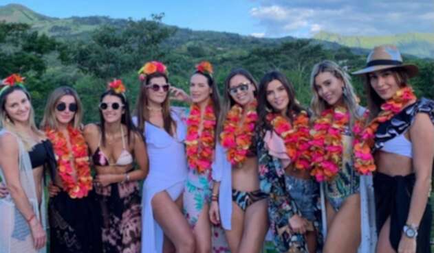 Carolina Cruz y sus amigas