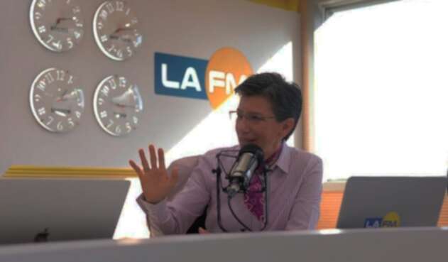 Claudia López, candidata a la Alcaldía de Bogotá