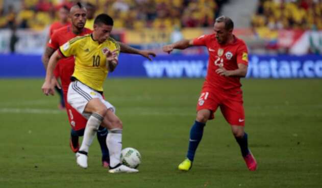 Colombia vs Chile - Eliminatorias