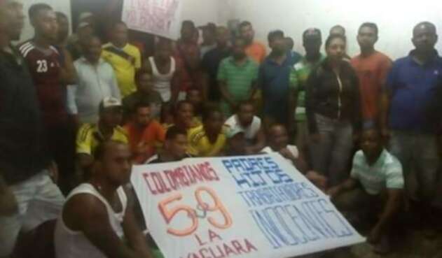 Colombianos detenidos en Caracas claman por atención de Bachelet