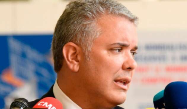 El presidente Iván Duque en Ginebra (Suiza) El presidente Iván Duque en Ginebra (Suiza)