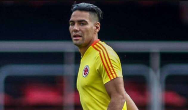 Falcao García, delantero de la Selección Colombia