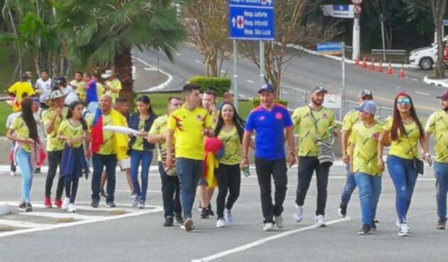 Selección Colombia · Hinchas
