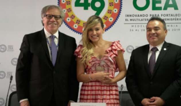 Fanny Lu, embajadora de Buena Voluntad de la OEA.