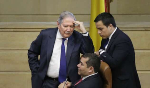 Guillermo Botero, ministro de Defensa. Guillermo Botero, ministro de Defensa.