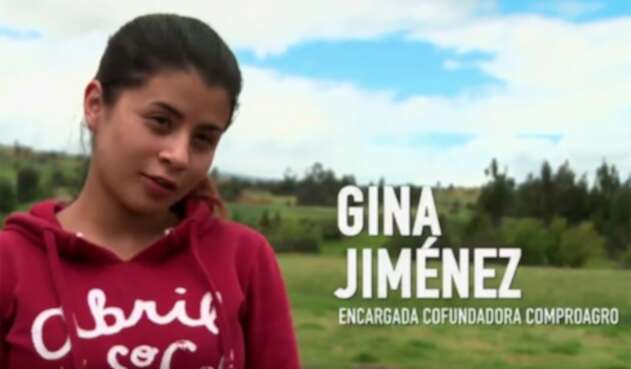 Gina Jiménez, fundadora de Compoagro