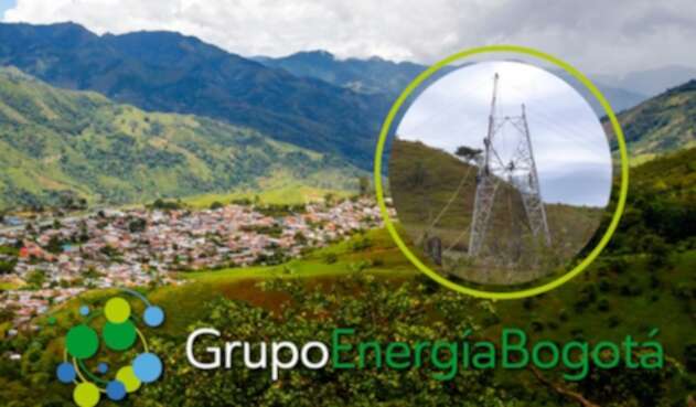 Foto del Grupo de Energía de Bogotá publicada en su cuenta en Facebook