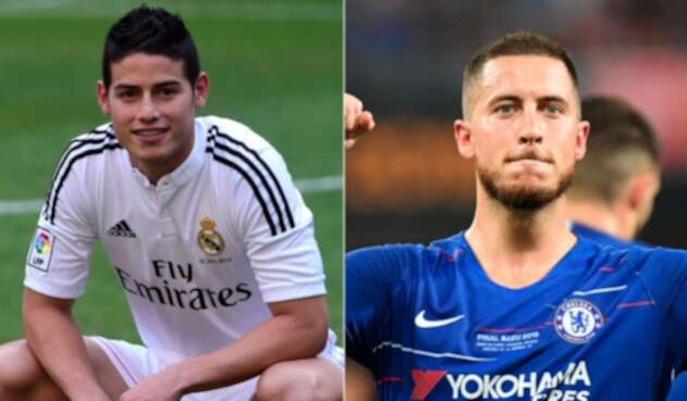 Eden Hazard - James Rodríguez