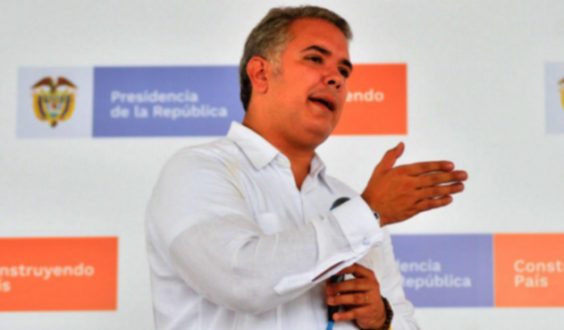 El presidente de la República, Iván Duque, desde Guainía calificó de narcotraficante a 'Jesús Santrich'
