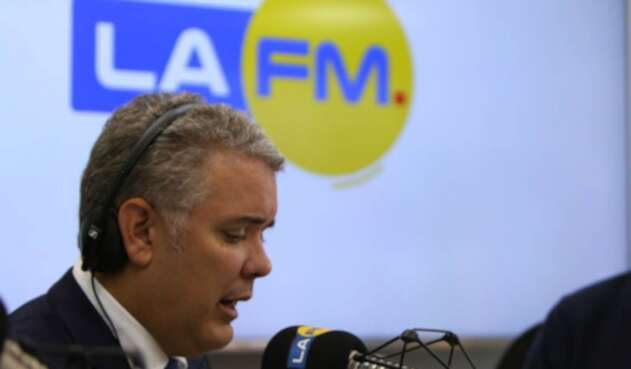 Iván Duque en La FM