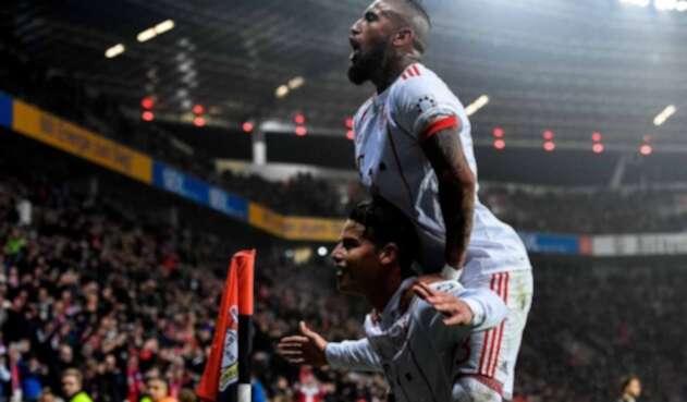James Rodríguez y Arturo Vidal James Rodríguez y Arturo Vidal