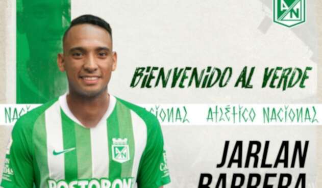 Jarlan Barrera Jarlan Barrera, nuevo jugador de Nacional.