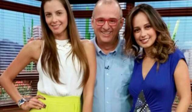 Laura Acuña, Jota Mario Valencia y Milena López en Muy Buenos días, del Canal RCN