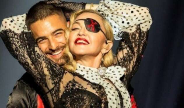 Madonna y Maluma