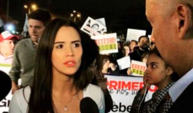 Mafe Carrascal, periodista, twittera, activista política