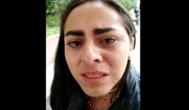 Agresión a una periodista Agresión a una periodista