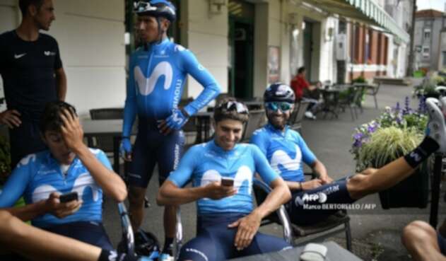 Movistar Team en el Tour de Francia 2018