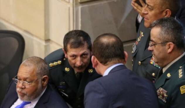 El general Nicacio Martínez, comandante del Ejército El general Nicacio Martínez, comandante del Ejército