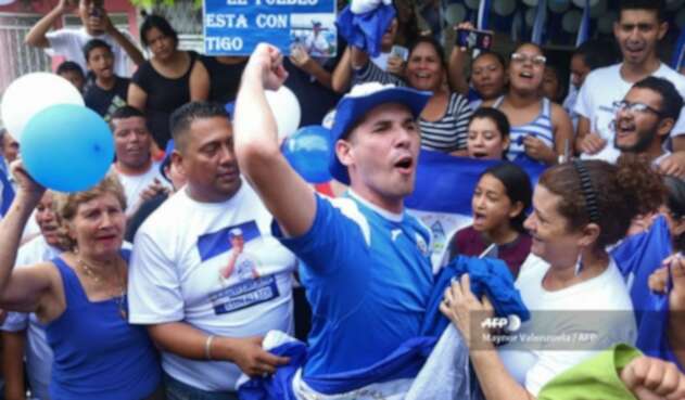 Líder estudiantil Edwin Carcache fue liberado en Nicaragua Líder estudiantil Edwin Carcache fue liberado en Nicaragua