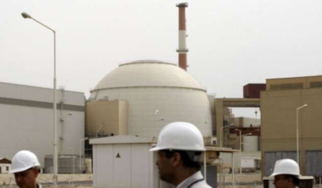 Planta energía nuclear en Irán