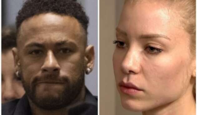 Neymar y Najila Trindade