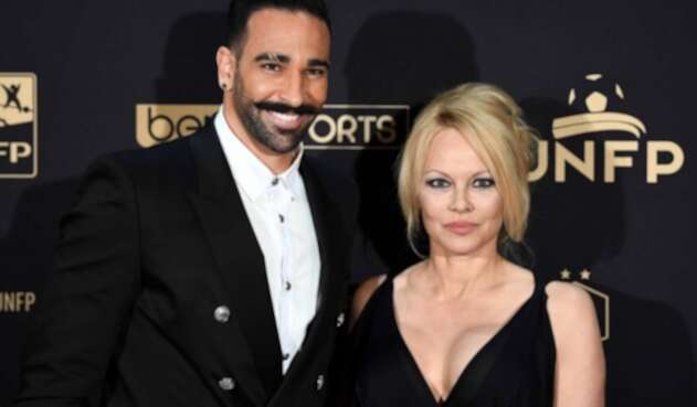 Pamela Anderson y Adil Rami