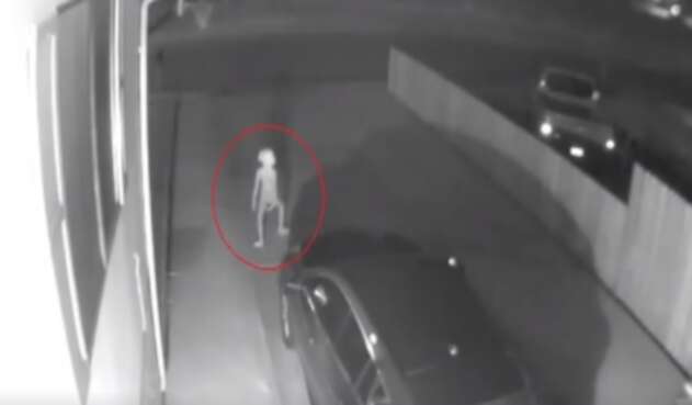 Aún se desconoce si el hecho se asocia a un montaje. Aparición paranormal