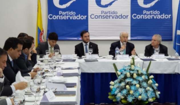 Expresidente Andrés Pastrana en el Partido Conservador